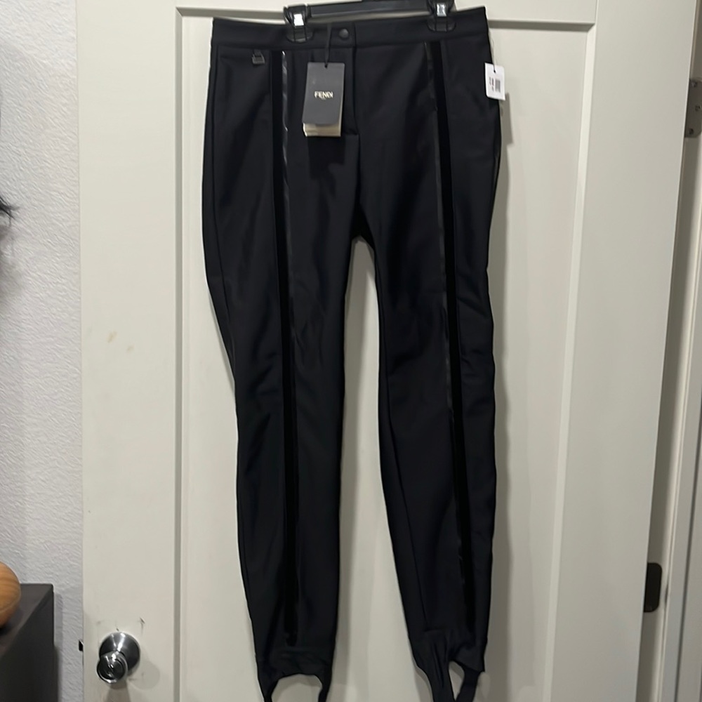 Fendi Fuseaux Fendi Roma Sky Black size 44UK Leggings